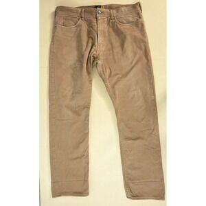 J.Crew 770 Straight Fit Fully Lined‎ Corduroy Pants 36x30 Khaki Tan Rare
